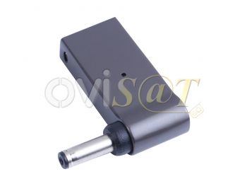 Adaptador de conector hembra USB tipo C a conector jack de 4 x 1.35mm para portátil